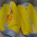 Shoe Washing Machine Bag,Shoe Laundry Bags for Sneakers, Reusable Shoe Cleaning Bag for All Shoe Sizes (Yellow)