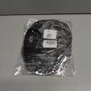 2 x Ergonomic Mouse Pad with Wrist Rest Support, Mousepad with Comfortable Gel Wrist and Non-Slip PU Base (Black)