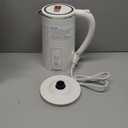 Electric Kettle Temperature Control, PARIS RHNE 1.7L Electric Kettle, 4H Keep Warm Water Boiler with 6 Presets, LED Screen Electric Kettles for Boiling Water, Boil-Dry Protection, BPA Free (Pure White)