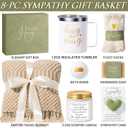 Sympathy Gift Baskets Sympathy Gifts for Loss of Loved One Mother Father Husband Mom Dad, Memorial Condolences Grief Bereavement Gift Ideas for Loss, Miscarriage Gifts for Mothers Women Care Package