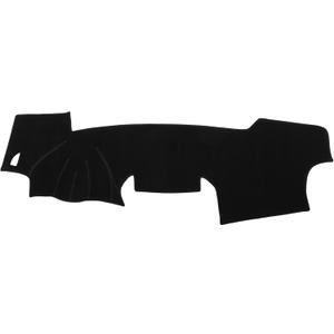 Dash Covers Mat for Toyota RAV4 2007-2012 Upgrade Polyester Car Center Console Interior Trim Dashboard Cover for Toyota RAV4 Protector Black