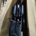 Medline Reclining Wheelchair, 18", with Elevating Leg Rests, Durable Vinyl, 300 lb. Weight Limit, Reclines 90 to 140 Degrees
