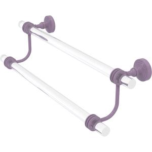 Allied Brass PG-72D-24-LVN Pacific Grove Collection 24 Inch Double Towel Bar with Dotted Accents, Lavender