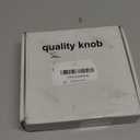 AMI PARTS DG94-03500A/Z Fit for Samsung Gas Stove Knob Replacement (5PCK) and DG94-03500U Gas Stove Knobs-Models NX60T8111SS NX60T8311SS NX60T8711SS for Samsung Oven Stove knobs (Silver)