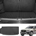 Custom for 2016-2025 Volvo XC90 (Including Hybrid) Cargo Mats Trunk Liner All Weather TPE Protection Mat Accessories (for 2016-2025 Volvo XC90)