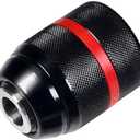Keyless Drill Chuck for Milwaukee M18: 1/2-20UNF Mount, 1.5-13mm Clamping, Self-Tighten Fit Hand Drill/Impact Driver