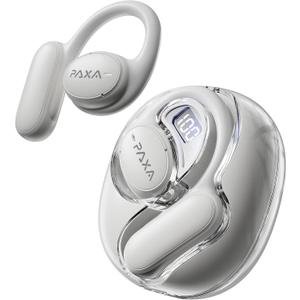 PAXA AI Translation Earbuds Real Time 3-in-1 Language Translator Earbuds 145 Languages & Accents Bluetooth 5.4 Translating Earbuds HD Sound Audifonos Traductores Ingls Espaol, OpenAir5 White