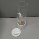 Jellyfish Lamp with 7 Color Changing Effect LED Jellyfish Aquarium Tank Mood Lamp Aquarium Light Table lamp Home Decor Gift for Kids Women Men (White)