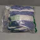 SUNCREAT Large Hammocks for Outside, Long Replacement Hammock Two Person for Stand, Blue White Stripes