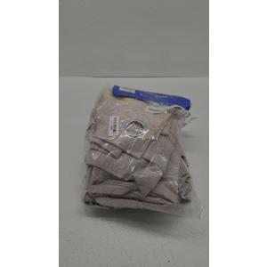 MIULEE 100% Blackout Linen Textured Curtains for Bedroom Solid Thermal Insulated Natural Beige Grommet Room Darkening Curtains & Drapes Luxury Decor for Living Room Nursery 52 x 120 Inch (2 Panels)