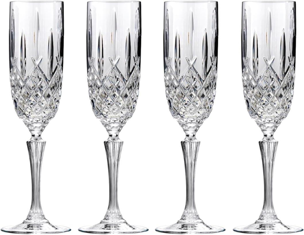 Marquis By Waterford Markham Flute Set of 4 (9 Ounces) Marquis By Waterford Markham Flute Set of 4 (9 Ounces)