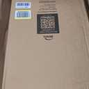 Bemis 500EC Durable Wood Toilet Seat with Easy Clean Hinges, Made in USA, Round, Almond