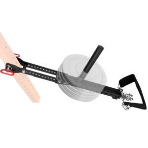 Belt Squat Attachment, 1100 lbs Weight Capacity, Fit All Racks-Universal Belt Squat System, Adjustable Length, No Assembly Required - Best Choice for Squat, Belt Included