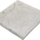 Achim Home Furnishings FTVMA40220 Nexus 12-Inch Vinyl Tile, Marble Classic White with Grey Veins, 20 Count (Pack of 1), White/Grey Vein Marble