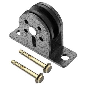 Silent Cable-Pulley-Wheel Fit for Home Gym Equipment, Clothesline, LAT Pulldown Machine, Lifting - Heavy Duty Single Mounted Pulley Block with Fixed Bearing (1)