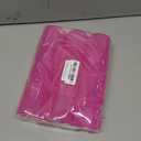 Jumbo Hair Curlers Rollers, 12Pcs 60mm Jumbo Hair Roller Curlers Self Grip Holding Rollers with 12Pcs Hair Clips for Long Straight Thick Hair (Rose Red)