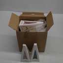 Wesiti 9 Pcs Eiffel Tower Decor Statue Alloy Metal Eiffel Tower Cake Topper French Paris Souvenir Gift Multiple Sizes for Cake Stand Table Holder Collectible Figurines Decorations(7'')