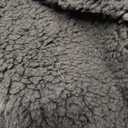 Winter Warm Women Hoodie Hat/Scarf/Gloves Set Soft Plush Thick Warm Hat (Black)