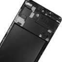 Screen Replacement LCD Display Touch Digitizer Assembly with Frame for Samsung Galaxy A71 SM-A715 A715F A715FD 6.7" (Black with Frame)