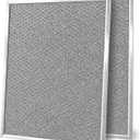 Set of 2 Aluminum Range Hood Filters 8 1/4” x 10”x 0.09"Th - Grease Filters for Range Hood - Camper Metal Tiny House - Hoods Stove Vent Filter or Kitchen Exhaust Fan Cover - Replacement Oven Filter