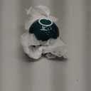 WHJY Dark Green Cherry Blossom Dish Set, Cute Pink Ceramic Plates, Sauce/Seasoning Dish, Sushi Dishes, Soy Dipping Bowl, Dessert, Appetizer Plates, Serving Dish for Kitchen Home  Set of 5