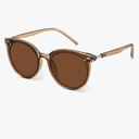Livho Polarized Sunglasses, Retro & Oversized Shades for Women with Round Lenses