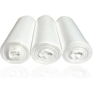 2 Gallon Small Trash Bags, Clear, 150 Counts/ 3 Rolls