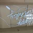 HMT Happy Birthday Neon Sign USB Powered 19.611.8 Inch Large LED Light Up Sign for Backdrop & Birthday Party Decor