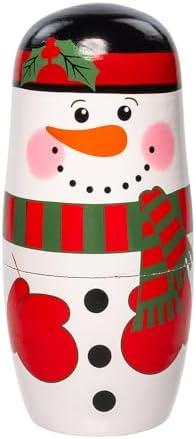 Kurt Adler Snowman Nesting Doll Set