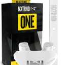 Nxtrnd One Football Mouth Guard, Strap Included, Fits Adult & Youth (White)