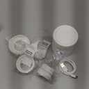 Bottle Warmer, Portable Bottle Warmer, Fast Heating Baby Bottle Warmer with 4 Adapters, Rechargeable Travel Bottle Warmer with Precise Temperature Control for Breastmilk Formula