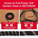 Pocket Hose Copper Head w/New Pocket Pivot Expandable Garden Hose 150FT, AS SEEN ON TV, Swivels 360, Advanced Tri-Tex Tubing & Force Field Jacket, 3X Stronger, Lead-Free, No-Kink, Anti-Burst w/APT