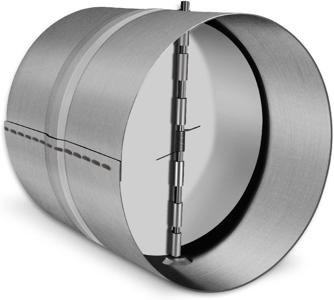 8-Inch Professional Backdraft Damper Shutter Connector Duct