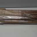 LazBlinds No Drill Cordless Roman Shades for Windows, 30" W x 64" H, Brown