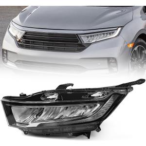 Huray LED Headlight for Honda Odyssey 2021-2024 EX EX-L 33150-THR-A32/33150-THR-A31 OE Front Lamp (Driver Side (Left))
