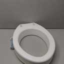 Carex Toilet Seat Riser, Elongated Raised Toilet Seat Adds 3.5 inches to Toilet Height, for Assistance Bending or Sitting, 300 Pound Weight Capacity Toilet Riser