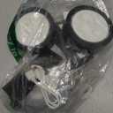 3 Pack Picture Lights for Wall, Rechargeable Battery Operated wall lights, Picture Frame lights with 3 Lighting Modes, Wireless Magnetic Painting Light with Remote Control Timer (Black, 3 Pack)