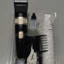 Dog Hair Clippers for Grooming Kit and Dog Paw Trimmer Nail Grinder for Grooming, Low Noise Rechargeable Cordless, Shaver Grooming Supplies for Pet Cats Dogs (Black, White)