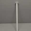 Ivilon Tension Curtain Rod - Spring Tension Rod for Windows or Shower, 24 to 36 Inch. Ivory