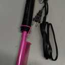 DAN Technology Dual Voltage Ceramic Pressing Comb - 450F Fast Heating Mini Straightener for Lace Front Wigs and  Women's Hair (Black)