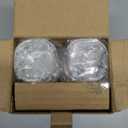 Home Hero Electric Salt and Pepper Grinder Set - Automatic Salt and Pepper Grinder Set Rechargeable. Electronic Salt and Pepper Shakers with LED Light, Electric Pepper Grinder & Salt Grinder, Set of 2 (White & Black)