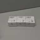 3 x Bathroom Sink Stopper with Anti-Odor, Faster Drainage, Universal Silicone Sink Drain Strainer, with Detachable Hair Catcher Drain Cover, Pop Up Basin Plug for 1.1~1.77 Drain Hole(White)