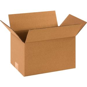 PARTNERS BRAND 12 x 8 x 7 Corrugated Cardboard Boxes, Small 12"L x 8"W x 7"H, Pack of 25 | Shipping, Packaging, Moving, Storage Box for Home or Business, Strong Wholesale Bulk Boxes