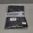 YIANNA Waist Trainer for Women Latex Underbust Tummy Control Waist Cincher Corset Hourglass Body Shaper Zipper and Hooks (Black, M)