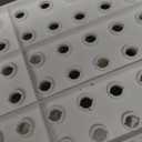 Peggy Kitchen Drawer Cupboard Organizer Tray - Adjustable Storage System For Food Containers, Cookware, Serveware, Utensils and More, White (Medium Set of 2)