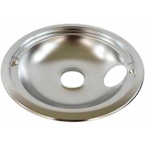 WB31K10266 8" Chrome Drip Pan Burner Bowl Large for GE Hotpoint RCA AP5791288 PS8754846