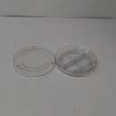 2 Tier Lazy Susan Bathroom Organizer, 9.25Inch Clear 360 Rotating Makeup Organizer for Vanity, Skincare Organizers Perfume Organizer, Spice Rack Organizer for Cabinet- Home Organization and Storage