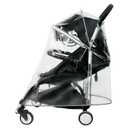 HighEnd Thicking EVA RainCover for Compact Foldable Stroller,Fit BBZYOYO Perfectly,Weather Shield with Waterproof Zipper Opening,Reflective Safety Edging & Full Coverage Design,Ideal for Urban Travel.