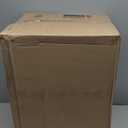 IRIS USA File Box, Plastic File Organizer with Lids for Letter/Legal File, Portable Document Box For Moving, Storage Bin with Durable and Secure Lid, Stackable Nestable BPA-Free, Black 35 Qt. 4 Pack