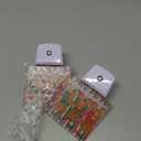 Vdsrup Christmas Gingerbread Man Night Light Set of 2 Red Candy Plug-in LED Nightlights Auto Dusk-to-Dawn Sensor Lamp for Adults in Bedroom Bathroom Kitchen Hallway Stairs